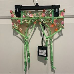 Honey Birdette Lottie Garter Belt